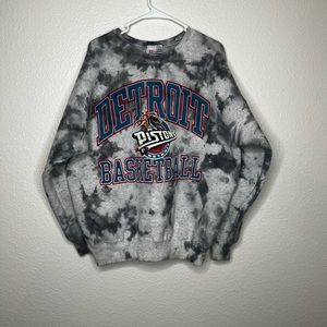 Custom Detroit Pistons crewneck